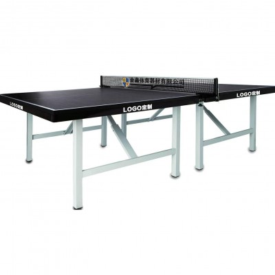 Foldable Table Tennis Table | Custom Logo Ping Pong Table in Blue/Black/Green