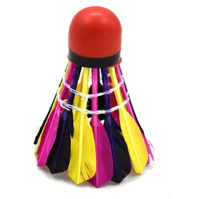 Premium Rubber Head Badminton Shuttlecocks Durable and Long Lasting for Outdoor Play