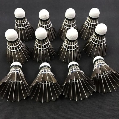 Professional Competition Grade Badminton Shuttlecocks Durable Goose Feather for Tournament Play