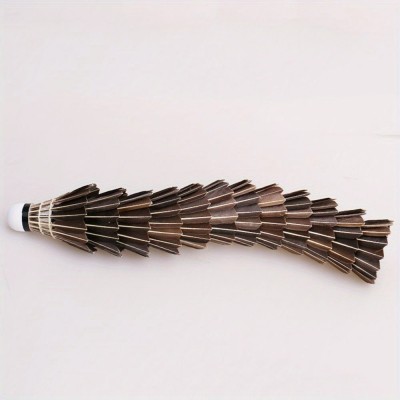 Professional Competition Grade Badminton Shuttlecocks Durable Goose Feather for Tournament Play
