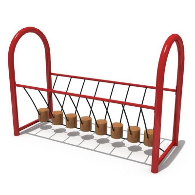 Kids Suspension Balance Bridge Outdoor Play Fitness Set Various Styles for Commercial and Home Use