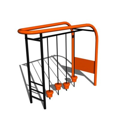 Kids Suspension Balance Bridge Outdoor Play Fitness Set Various Styles for Commercial and Home Use