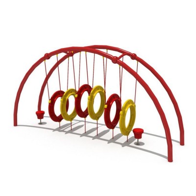 Kids Suspension Balance Bridge Outdoor Play Fitness Set Various Styles for Commercial and Home Use
