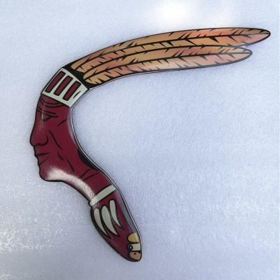 Aboriginal Style Wooden Boomerang for Adults Authentic Australian Design Outdoor Throwing Toy