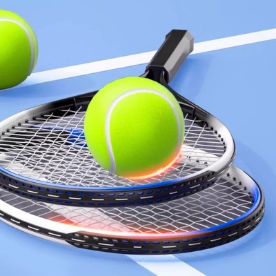 Solo Tennis Trainer with Racket, Fillable Weight Base for Solo Practice & Training